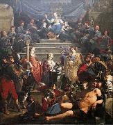 Theodoor Rombouts Allegory of the Court of Justice of Gedele in Ghent USA oil painting artist